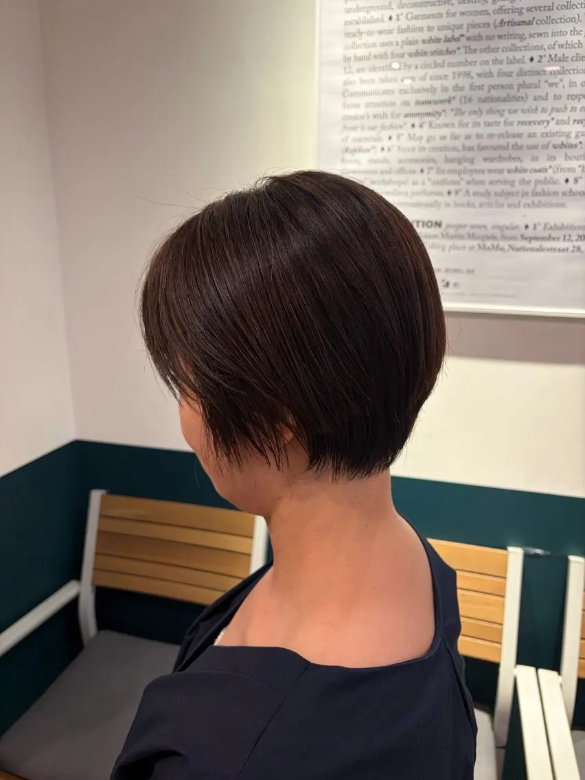 ショート ショートヘア hair brace 智之のヘアスタイル