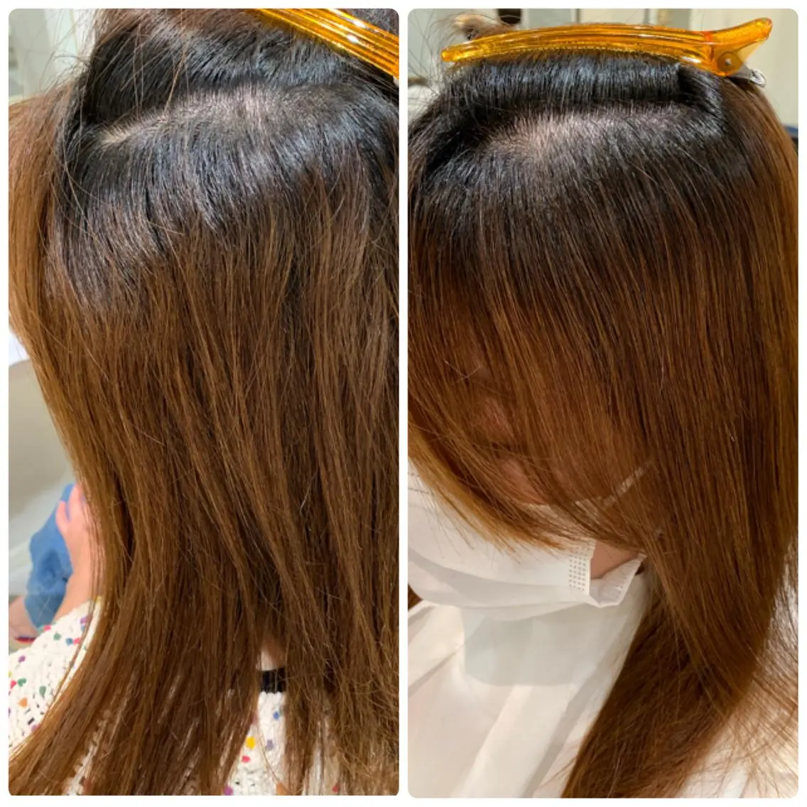 ミディアム カット講師 久保匠のヘアスタイル