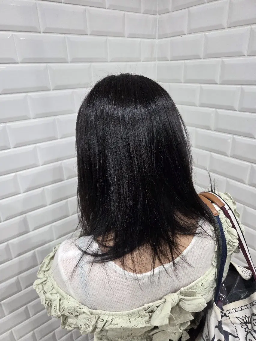 ミディアム カラー 長谷川 佳吾のヘアスタイル