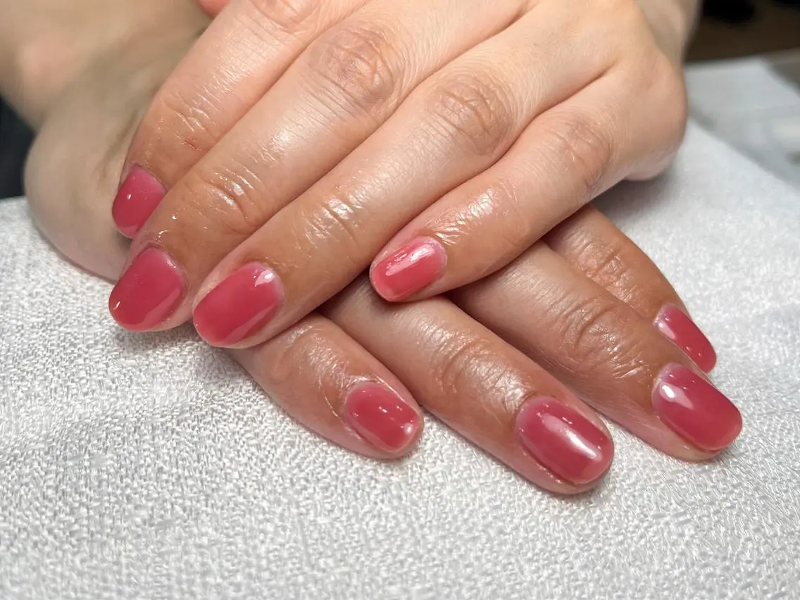 ネイル ワンカラーネイル シンプルネイル ToliyDeliy Nail Salonのネイルデザイン
