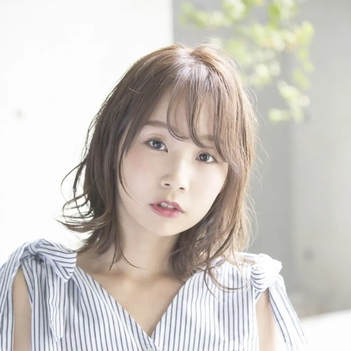 ミディアム 末長 瑛太のヘアスタイル