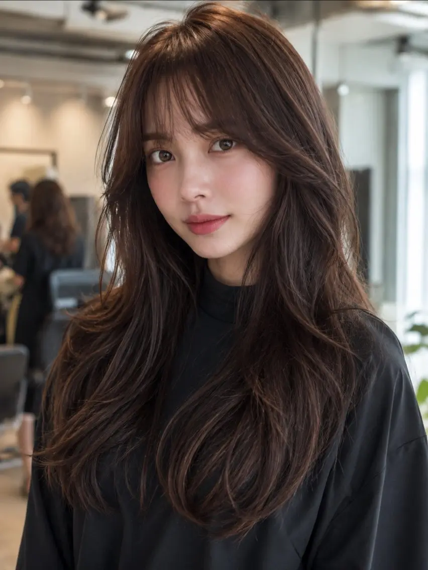 ロング カラー カット ヘアカラー 縮毛矯正 トリートメント ✨毛髪診断で絶対綺麗 ✨美髪艶髪専門✨高浪のヘアスタイル