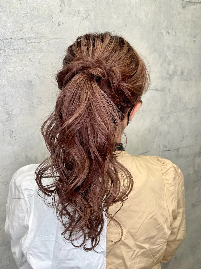 ヘアアレンジ 鈴木 さやのヘアスタイル