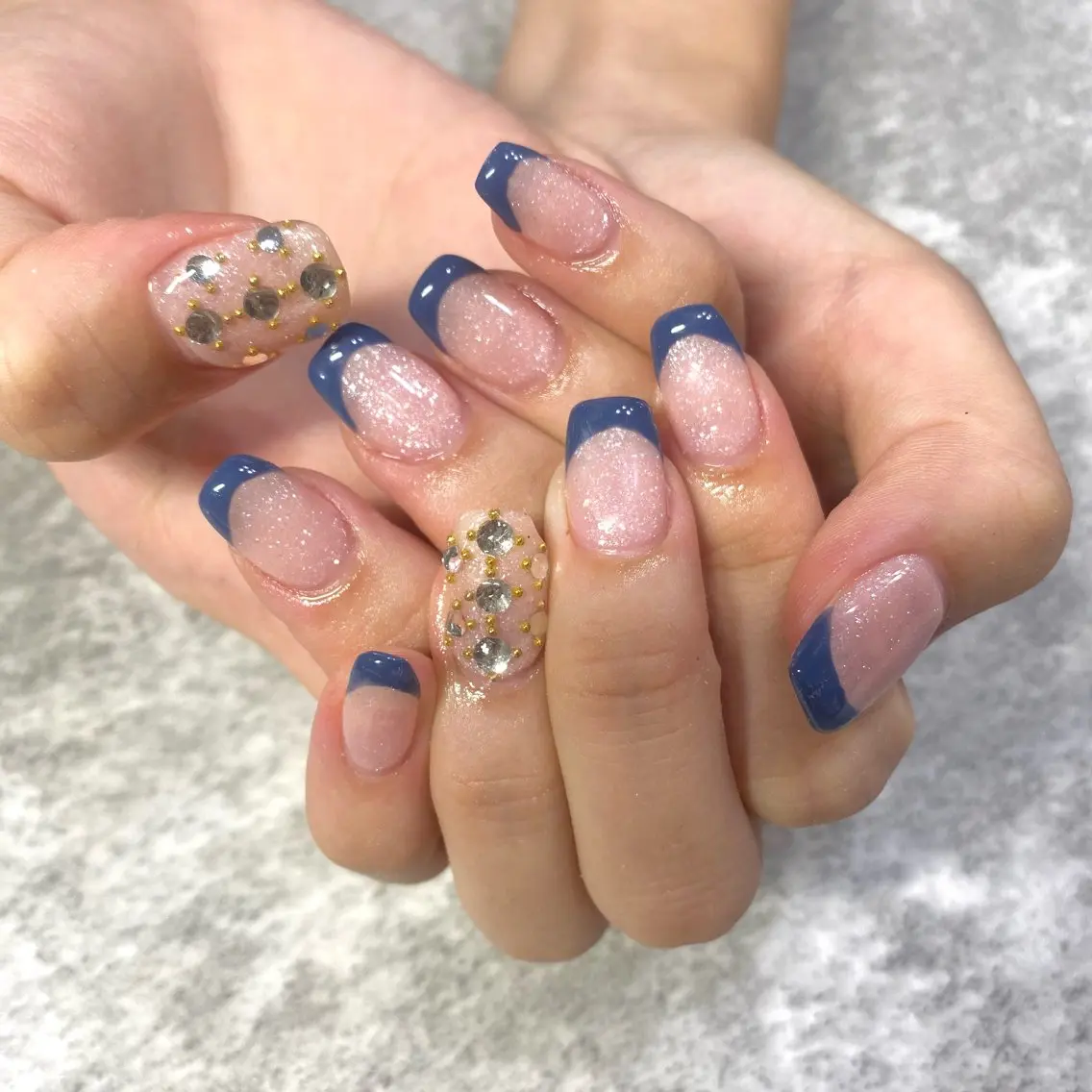 ネイル フレンチネイル 韓国ネイル ハンドネイル ★Rinail... .のネイルデザイン
