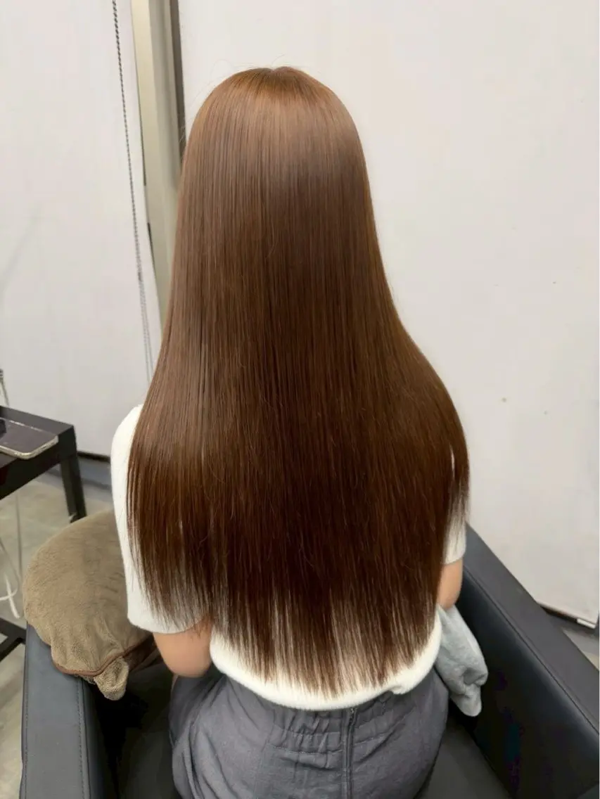 カラー りこ / 透明感カラー🎀🫧のヘアスタイル