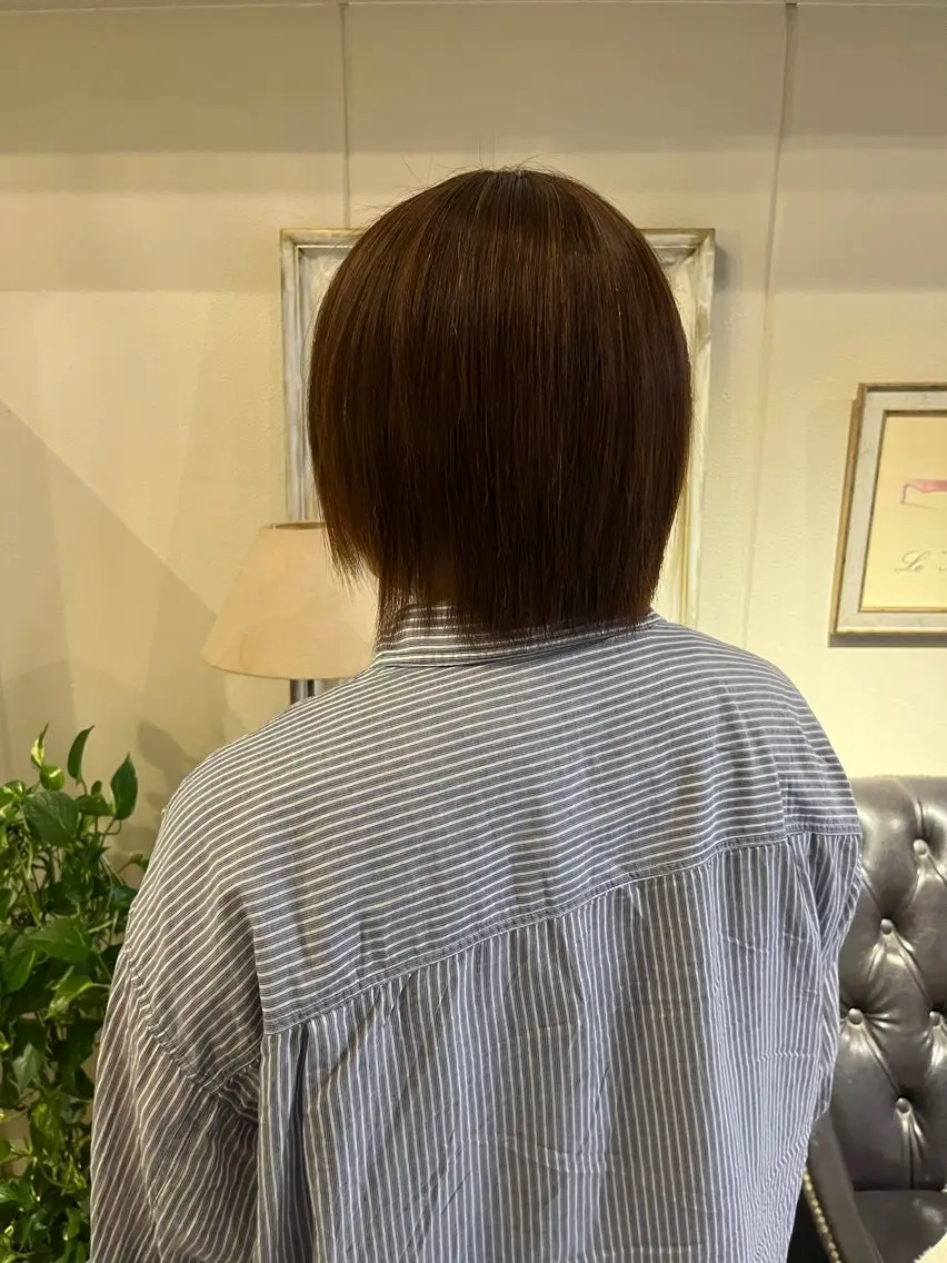 縮毛矯正 イイダ ヒナのヘアスタイル