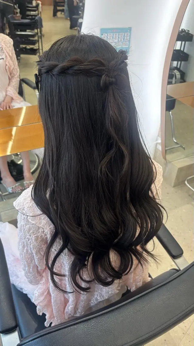ロング ヘアセット 髪質改善/水素カラー /梅田茶屋町/ほのかのヘアスタイル