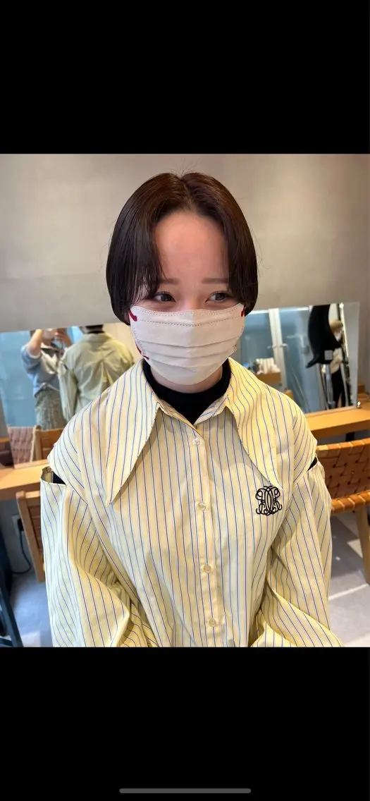 ショート 三浦 れいやのヘアスタイル