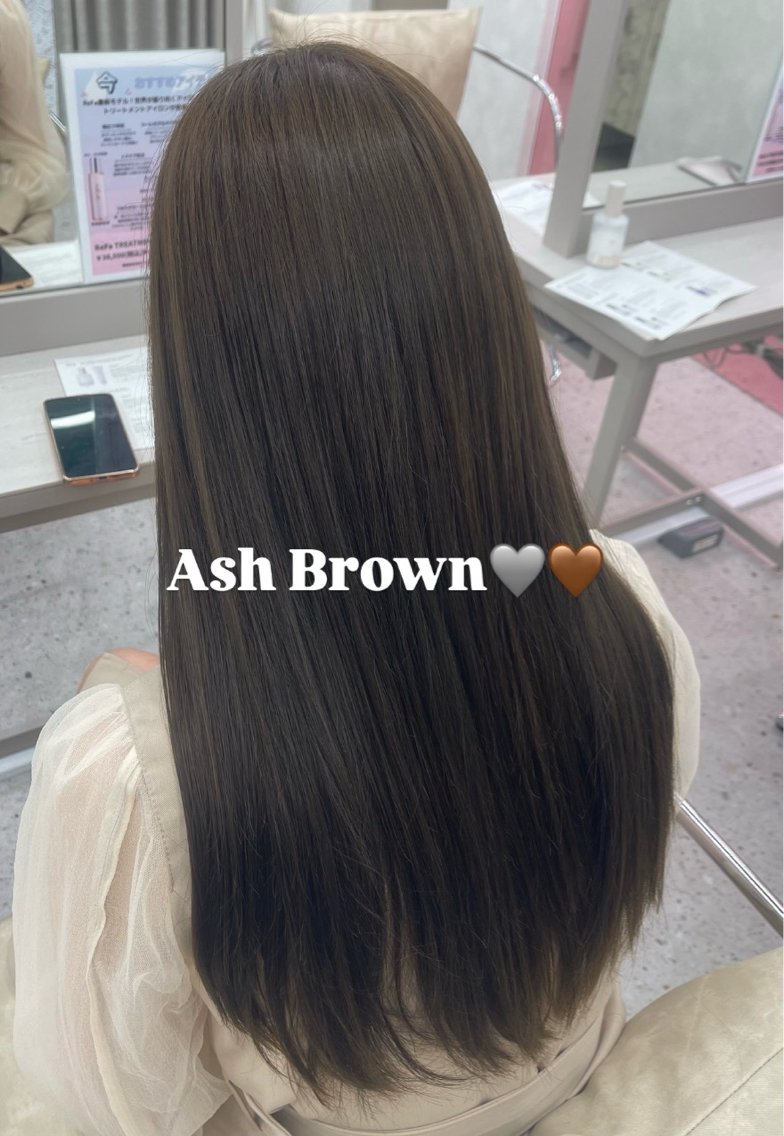 ロング カラー ヘアカラー トリートメント COCO reiのヘアスタイル