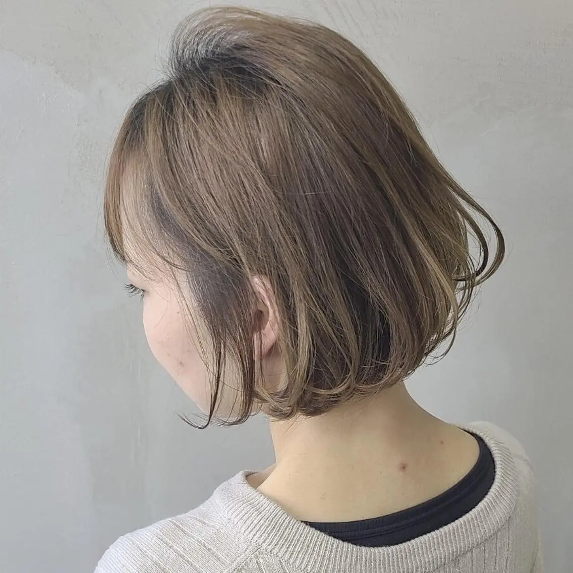 ミディアム カラー カット ヘアカラー カットモデル募集✨ SOURCE/梅田のヘアスタイル