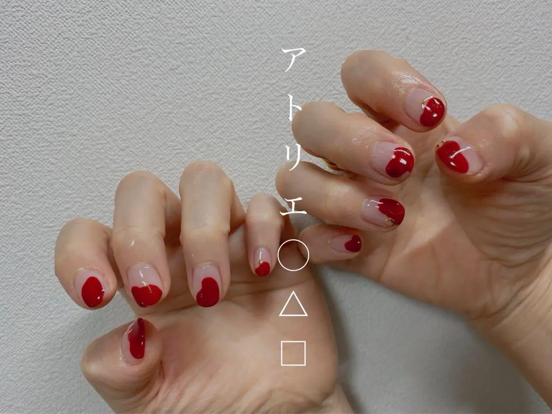 ネイル ハンドネイル アトリエ ○△□のネイルデザイン