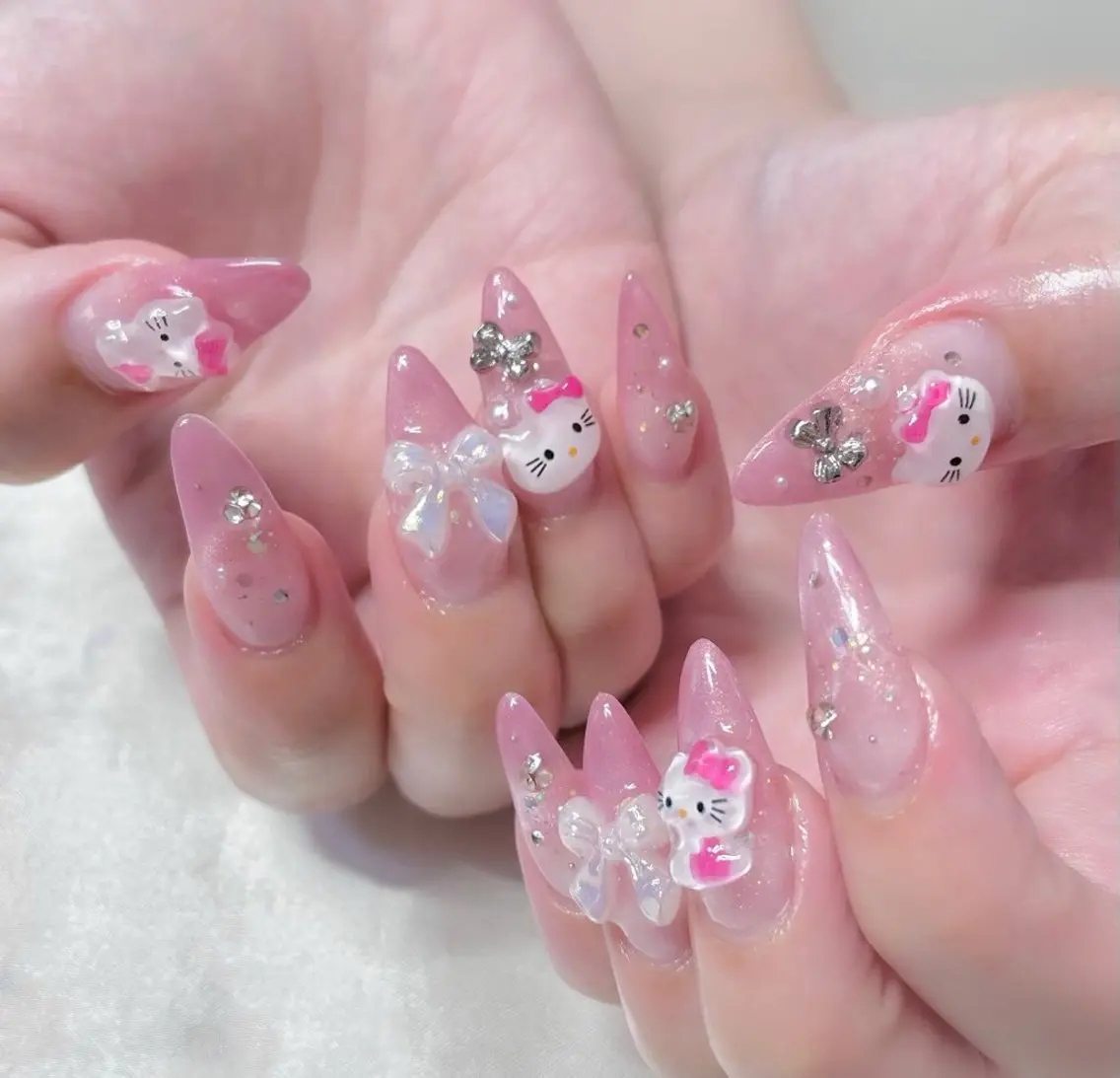 ネイル 長さ出し ハンドネイル RUMI nailのネイルデザイン