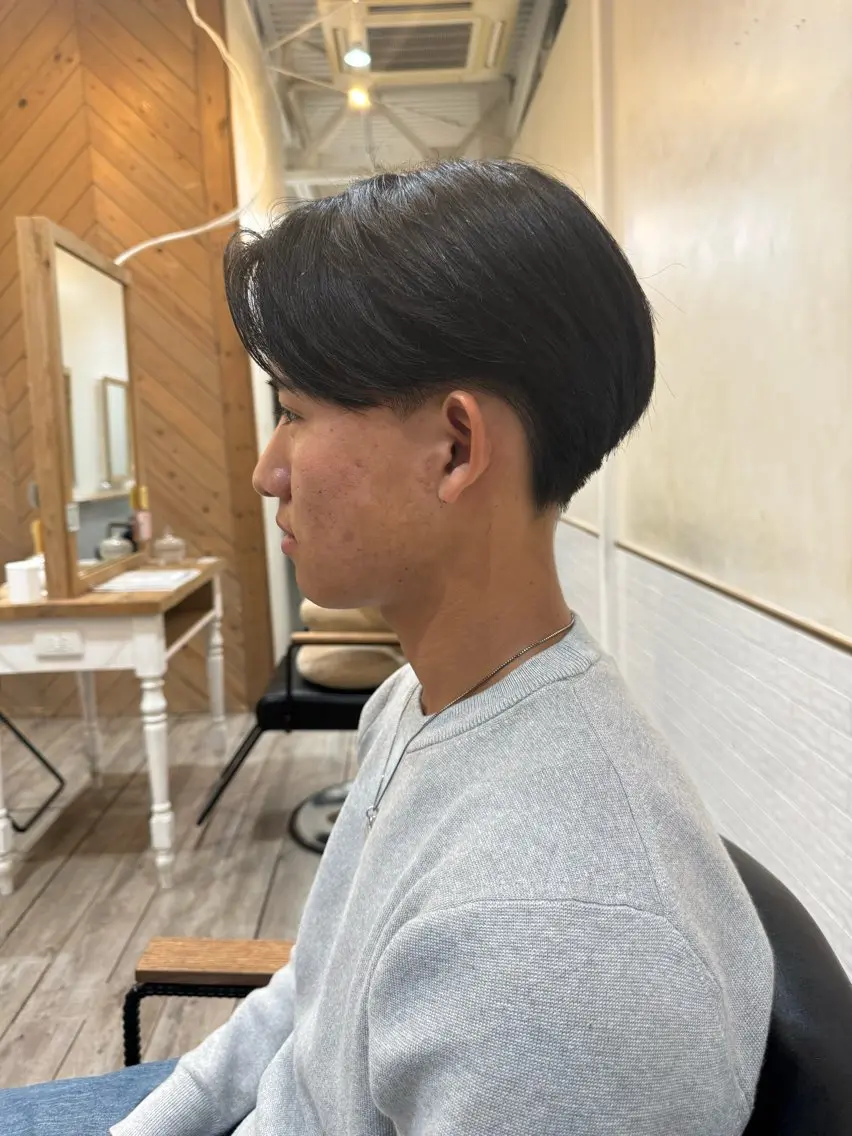 メンズ カット ROMEO京橋 タナカユアンのヘアスタイル