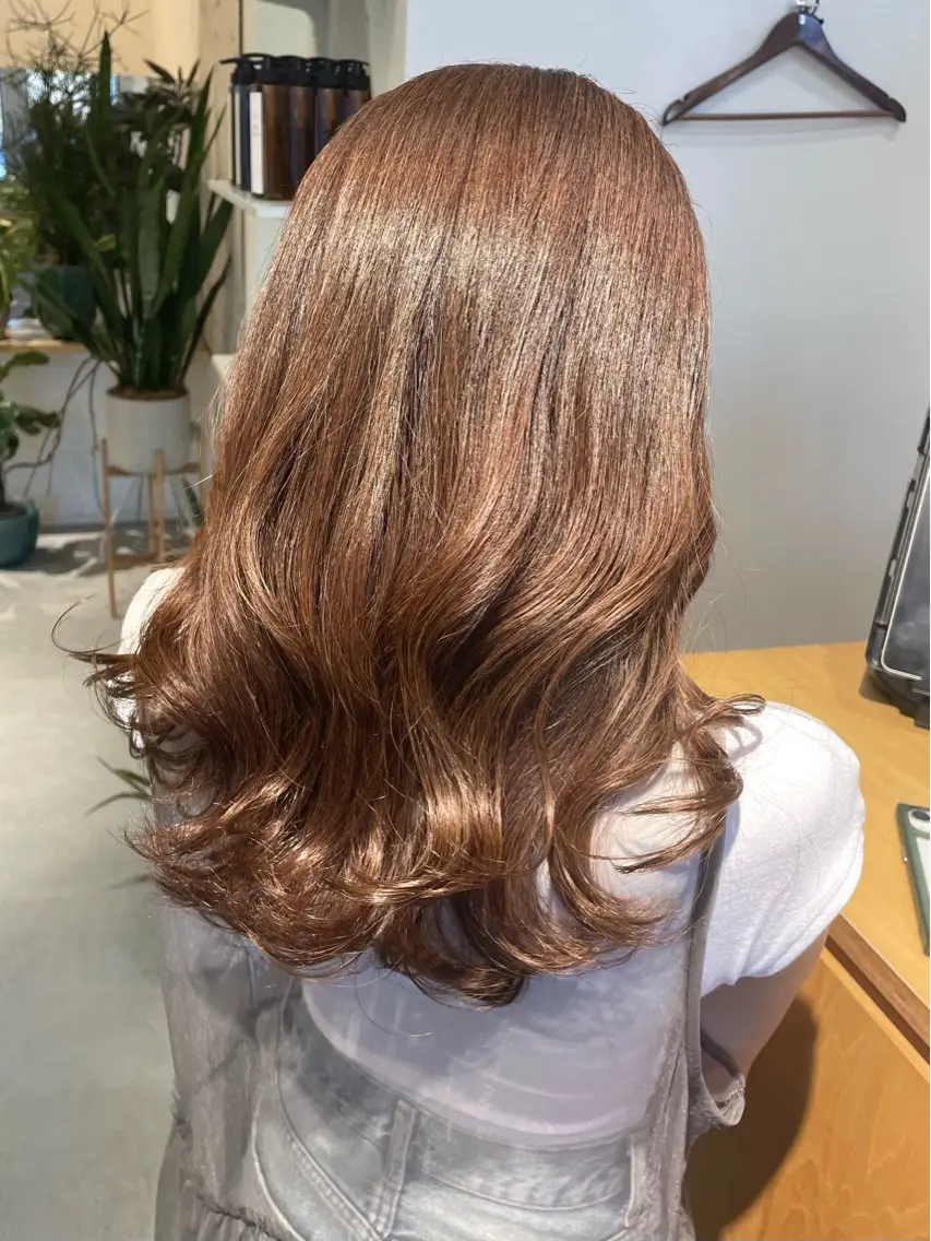 セミロング 中西倖 トップスタイリストのヘアスタイル