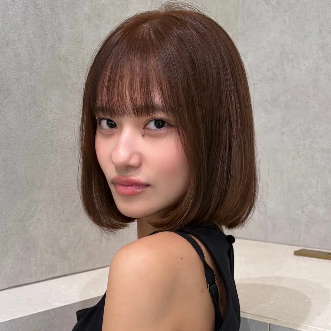 ショート カラー ベージュカラー ブリーチ ダブルカラー ブリーチなしカラー ピンクカラー カット ヘアカラー トリートメント 🧸ベージュ/レイヤ ー/韓国風🍪萌のヘアスタイル