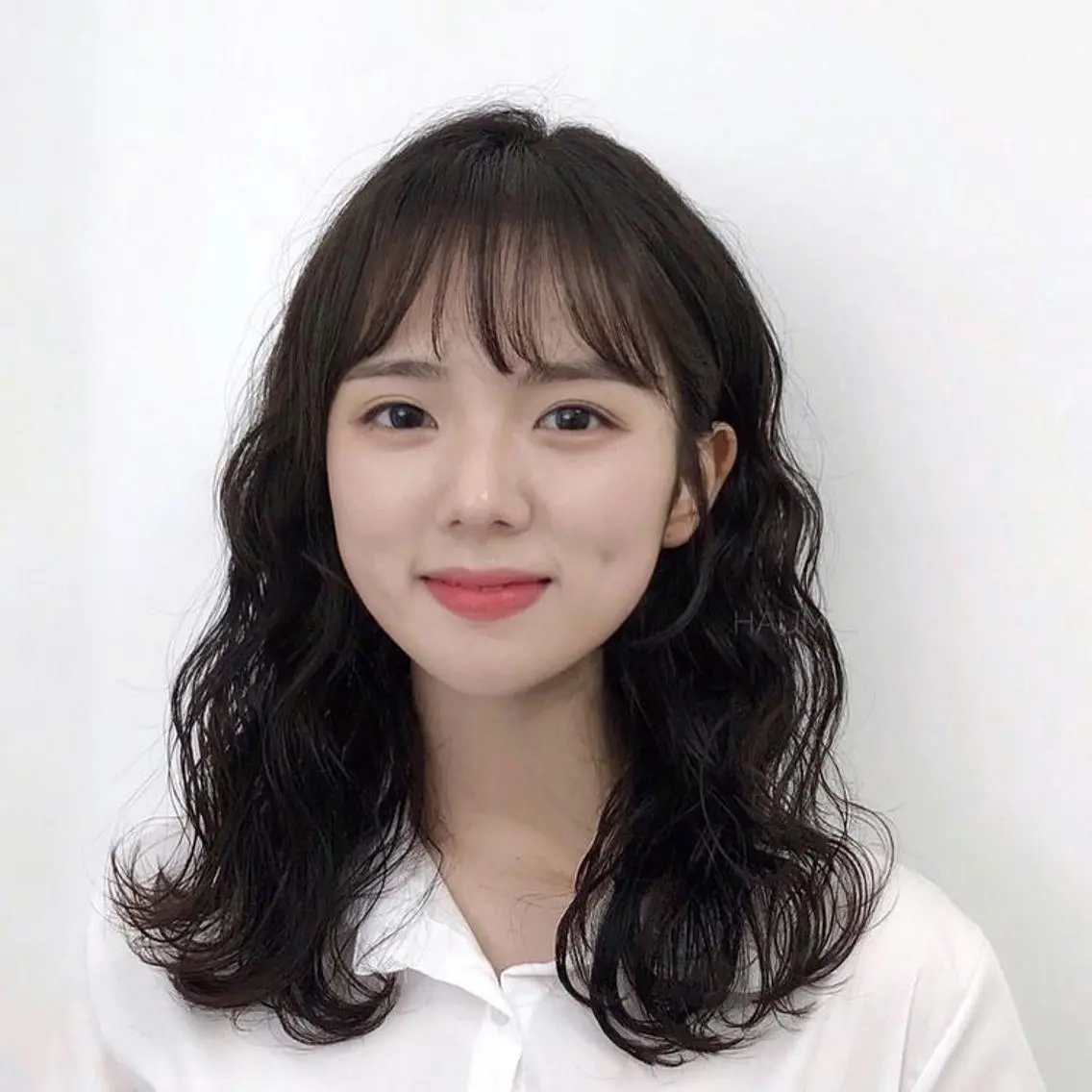 ロング パーマ カット パーマ 韓国好き🇰🇷 美容師MIKUのヘアスタイル