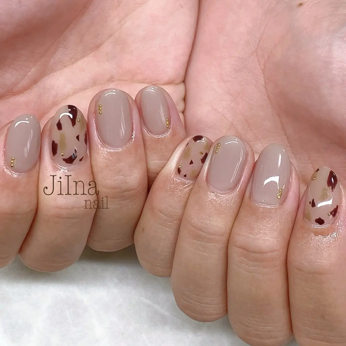 ネイル 持ち込み JiIna nailのネイルデザイン
