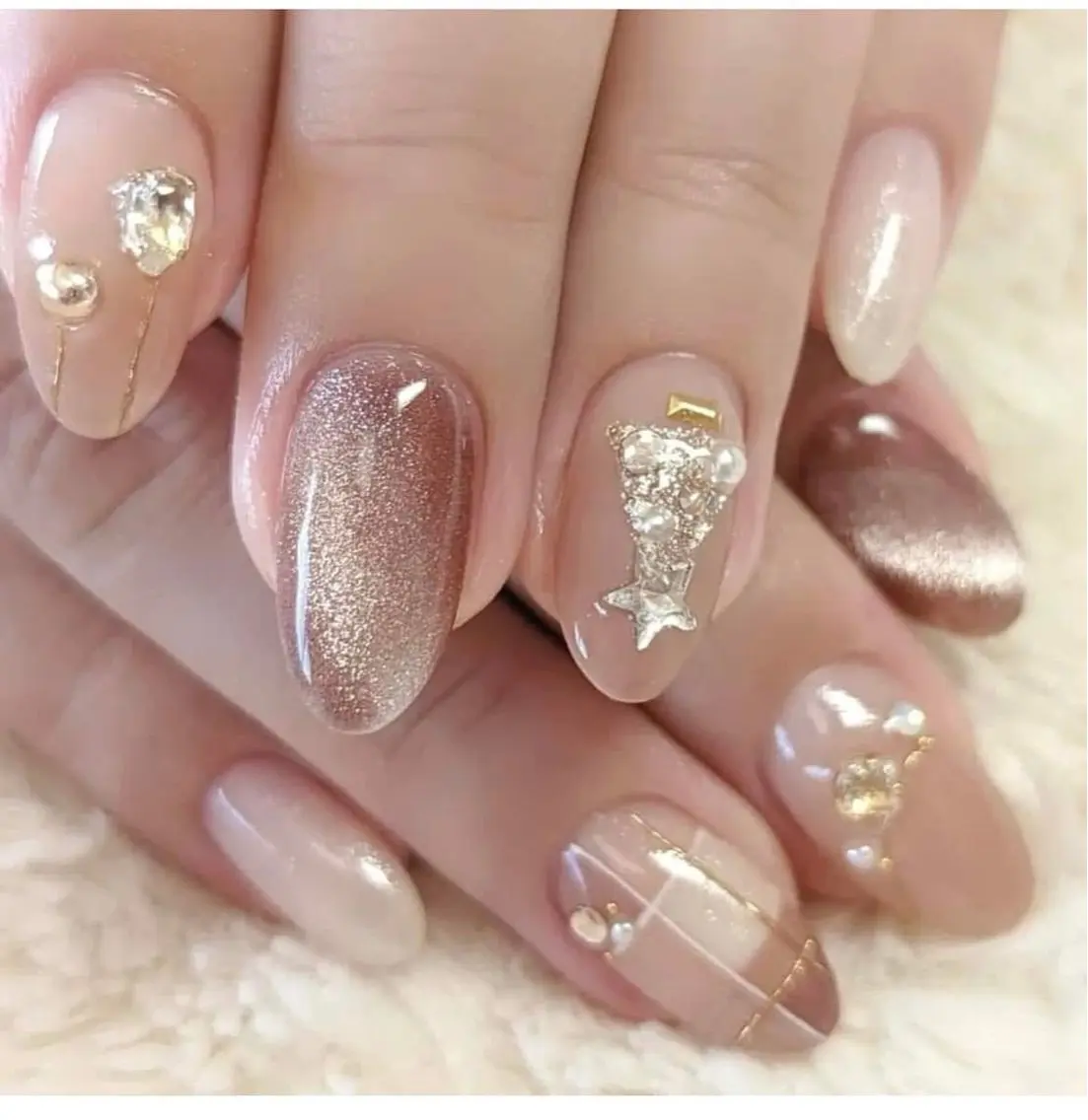 ネイル ROSE ANA CHUO 本川越のネイルデザイン