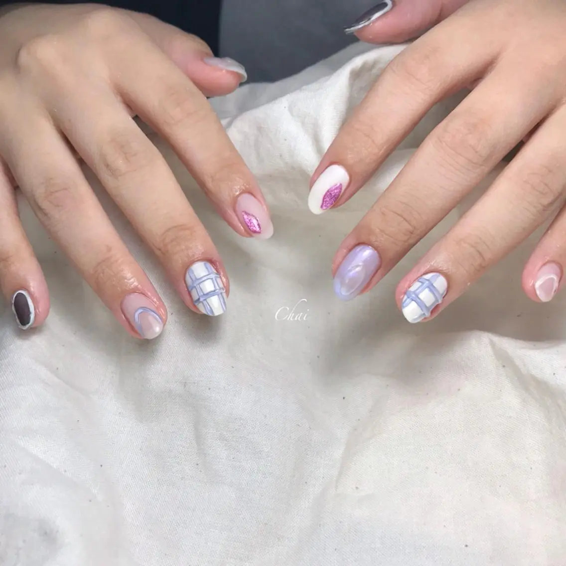 ネイル ハンドネイル chai nail _ai📍鶴橋のマツエク・マツパデザイン