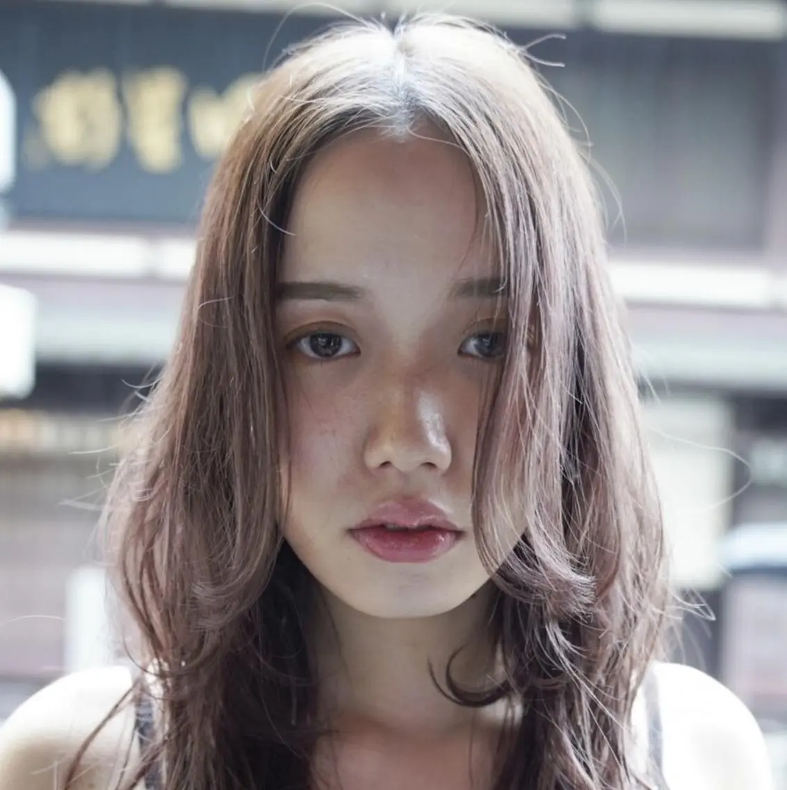 セミロング カットモデル募集/ カマダ マユリ/桂駅のヘアスタイル