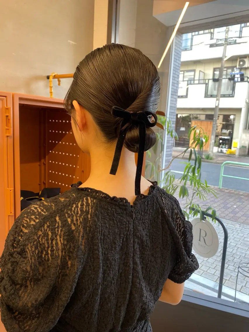 ミディアム ヘアセット ヘアセット｜ 金山｜ｋａｎａのヘアスタイル