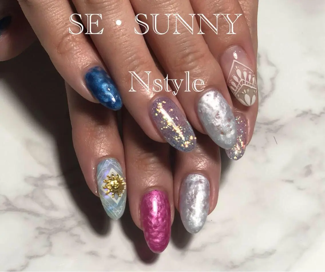 ネイル マツエク・マツパ SE SUNNY N-styleのネイルデザイン