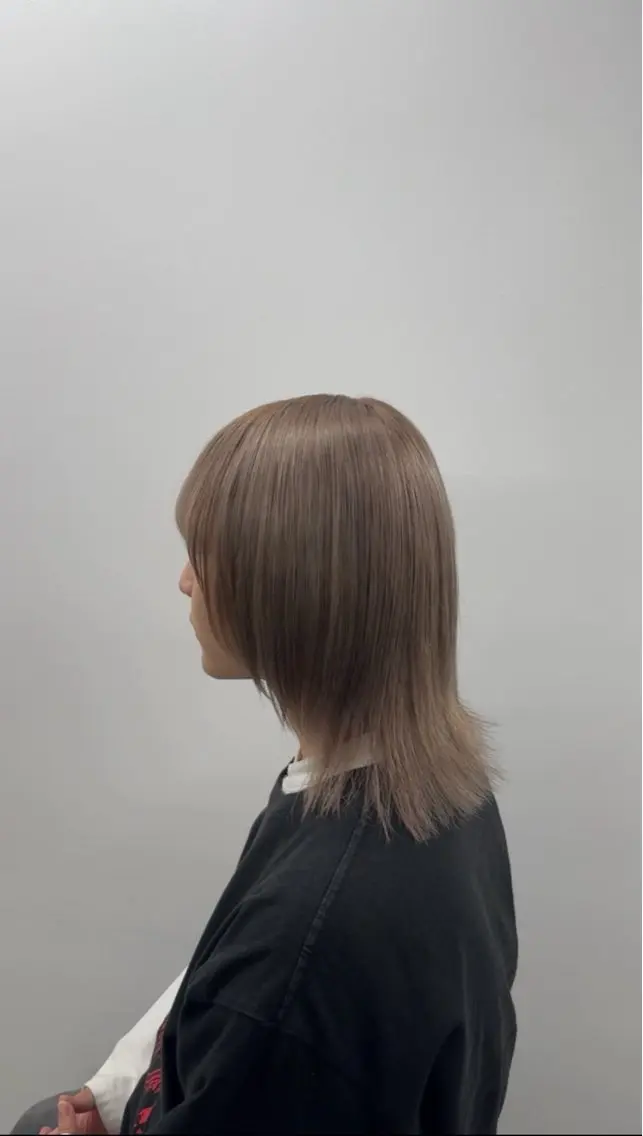 カラー メンズ メンズブリーチ ベージュカラー ブリーチ ヘアカラー 並木 政太郎のヘアスタイル