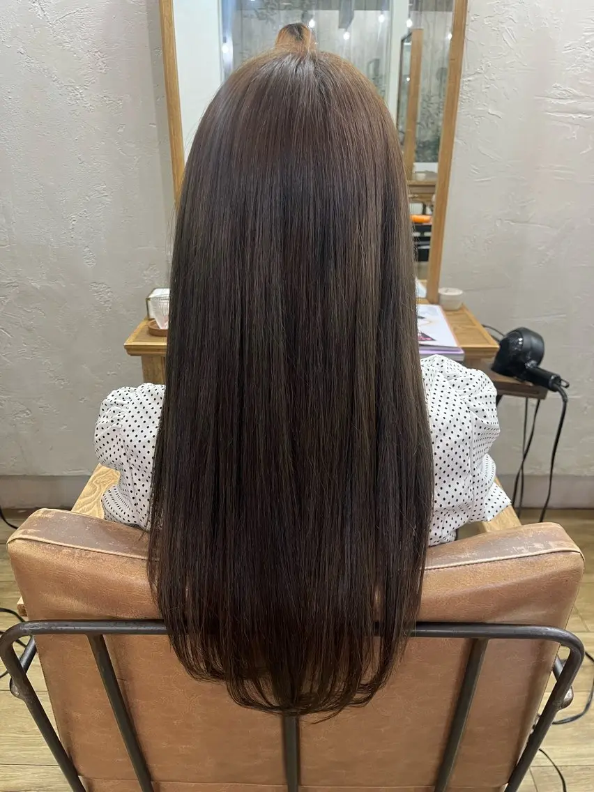 ロング カラー ヘアカラー miyuki✴︎ /原宿美容室のヘアスタイル