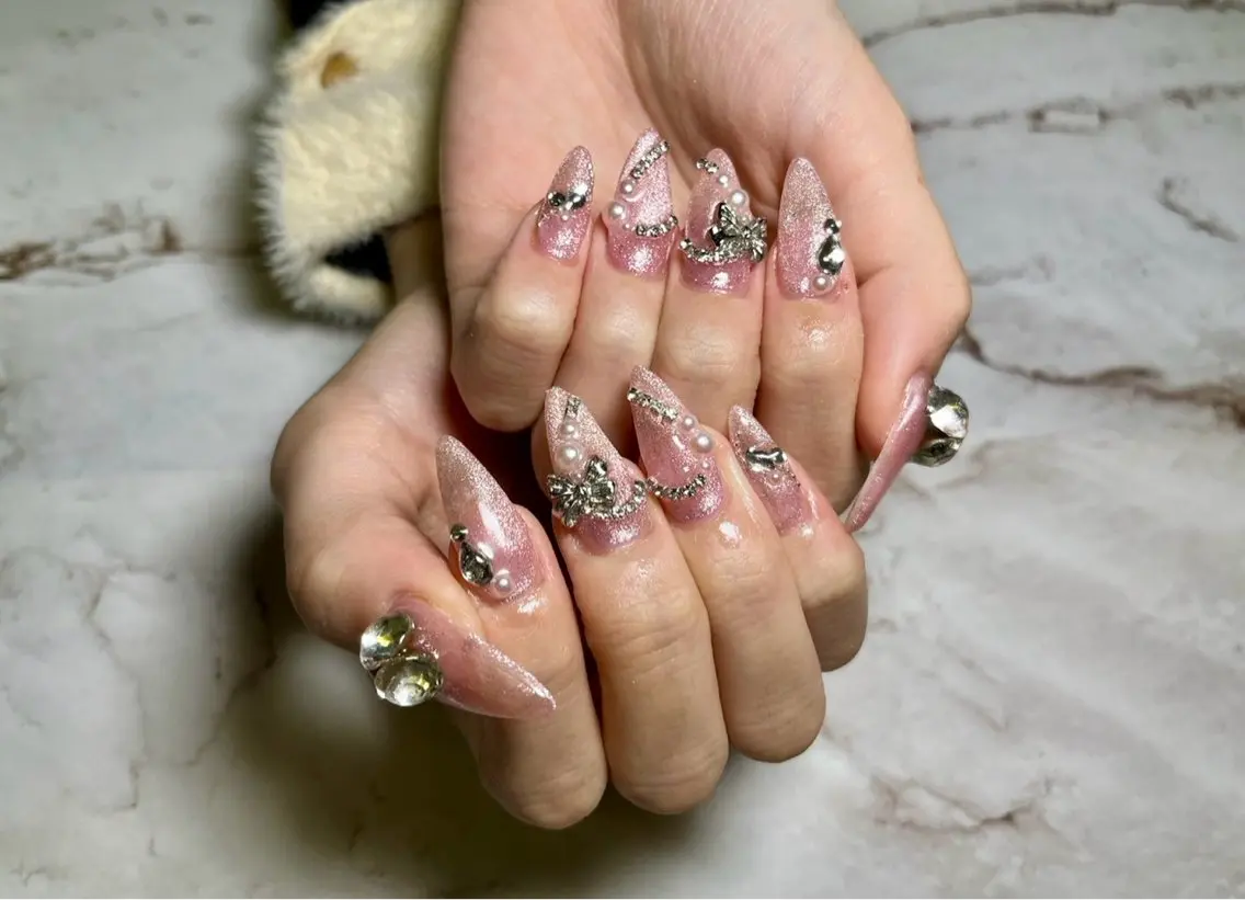 ネイル ロングネイル ハンドネイル NAIL salon ACEのネイルデザイン