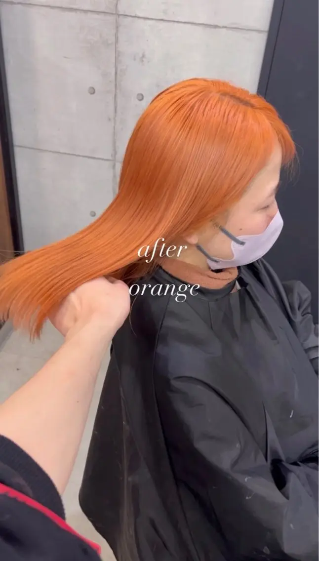 カラー 縮毛矯正モデル 募集中Yuuriのヘアスタイル