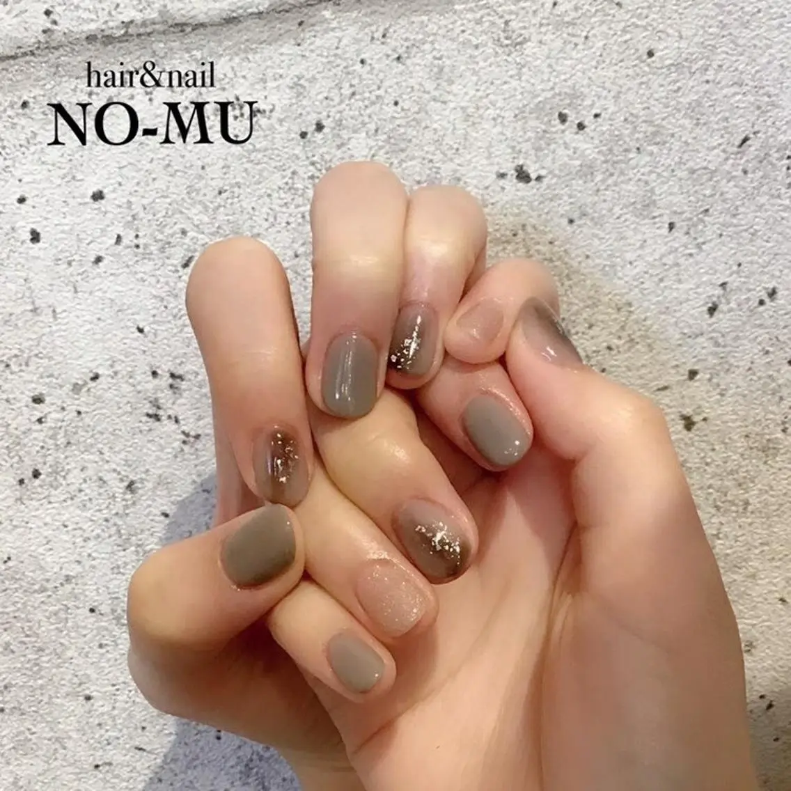 ネイル ニュアンスネイル hair&nail NO-MUのネイルデザイン