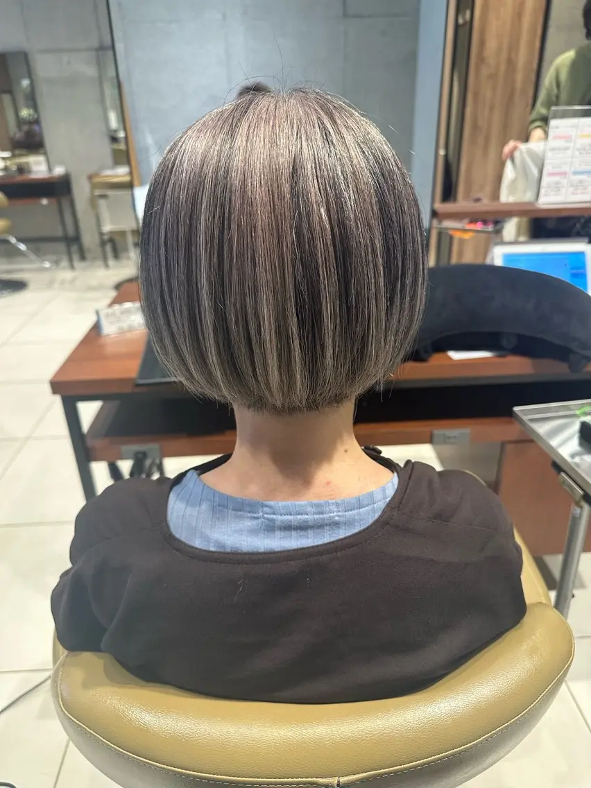 ショート カット 縮毛矯正 トリートメント ⭐️ツイスパ⭐️ 菊池　拓也のヘアスタイル