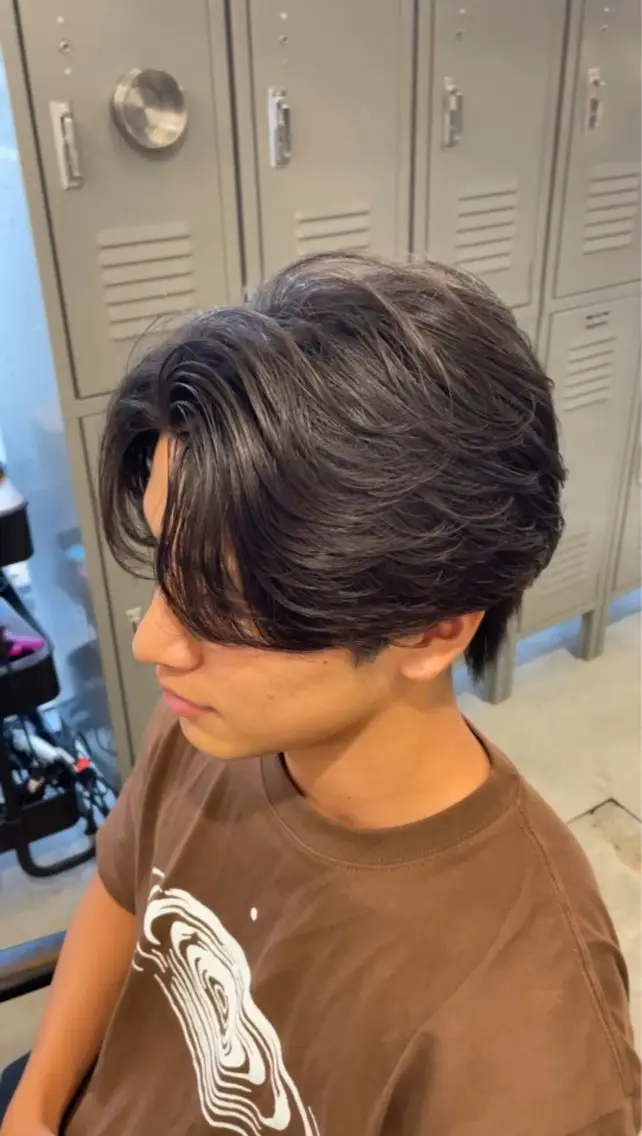 パーマ メンズ カット パーマ fifth 武正 琉生のヘアスタイル