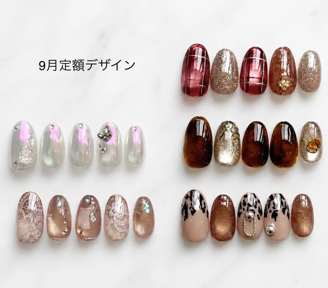 ネイル ハンドネイル 吉川市 ネイルサロンLのネイルデザイン