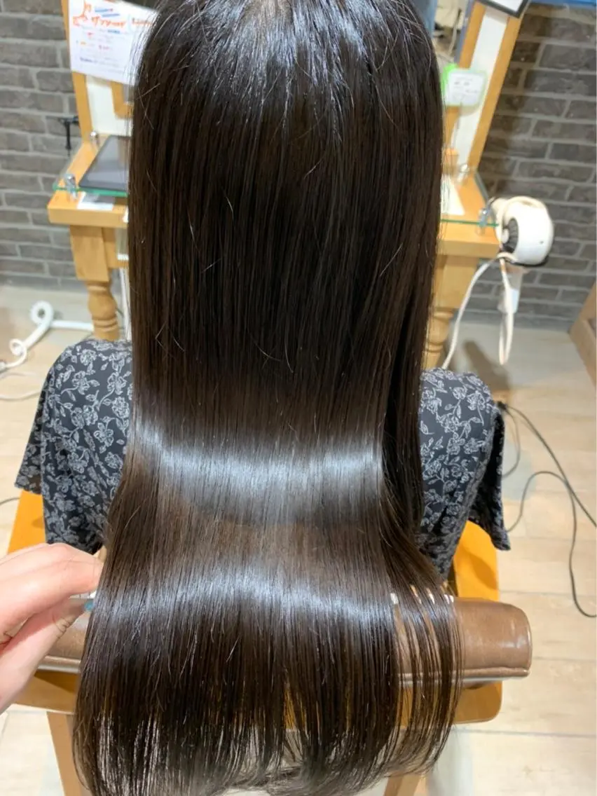 新規&2回目のお客様🍀 ̖́縮毛矯正+4ステップトリートメント⟡.·*.の写真