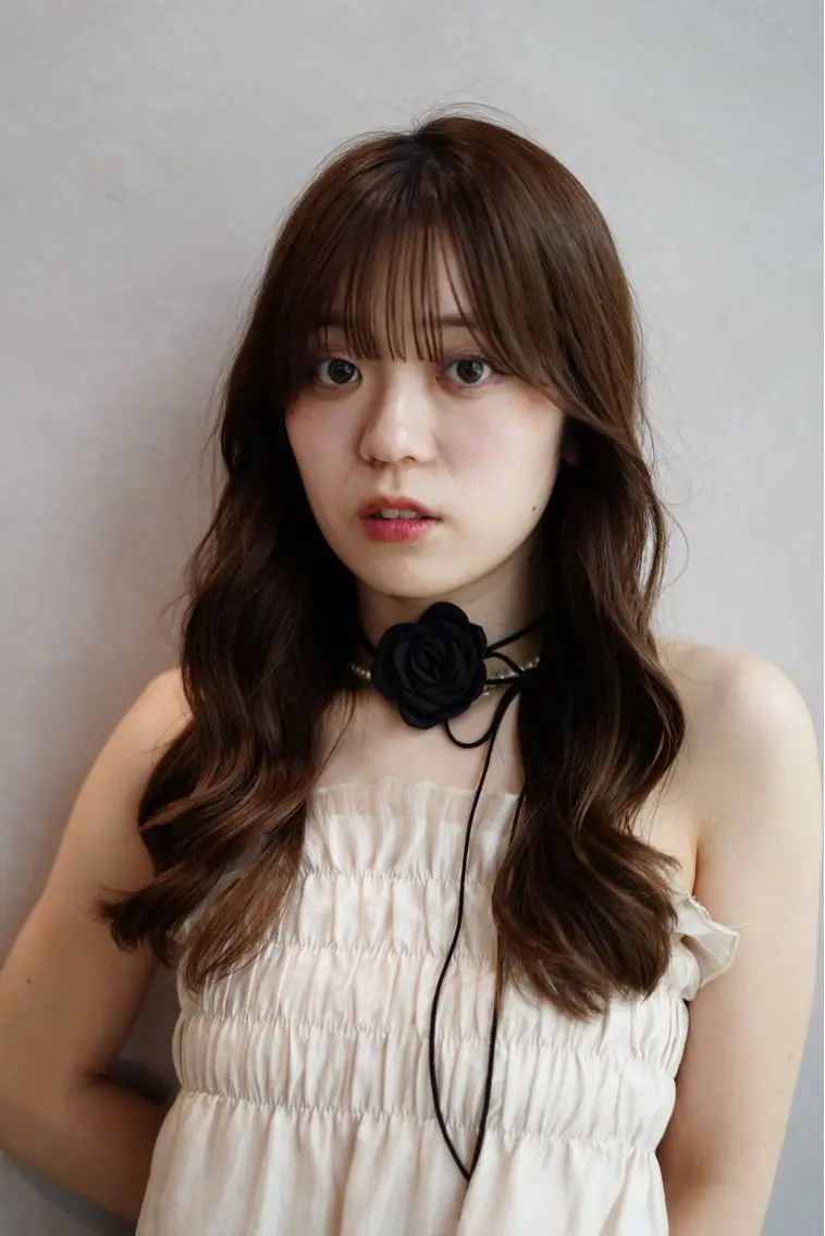 セミロング 𝐘𝐮𝐢 ⠀⠀のヘアスタイル