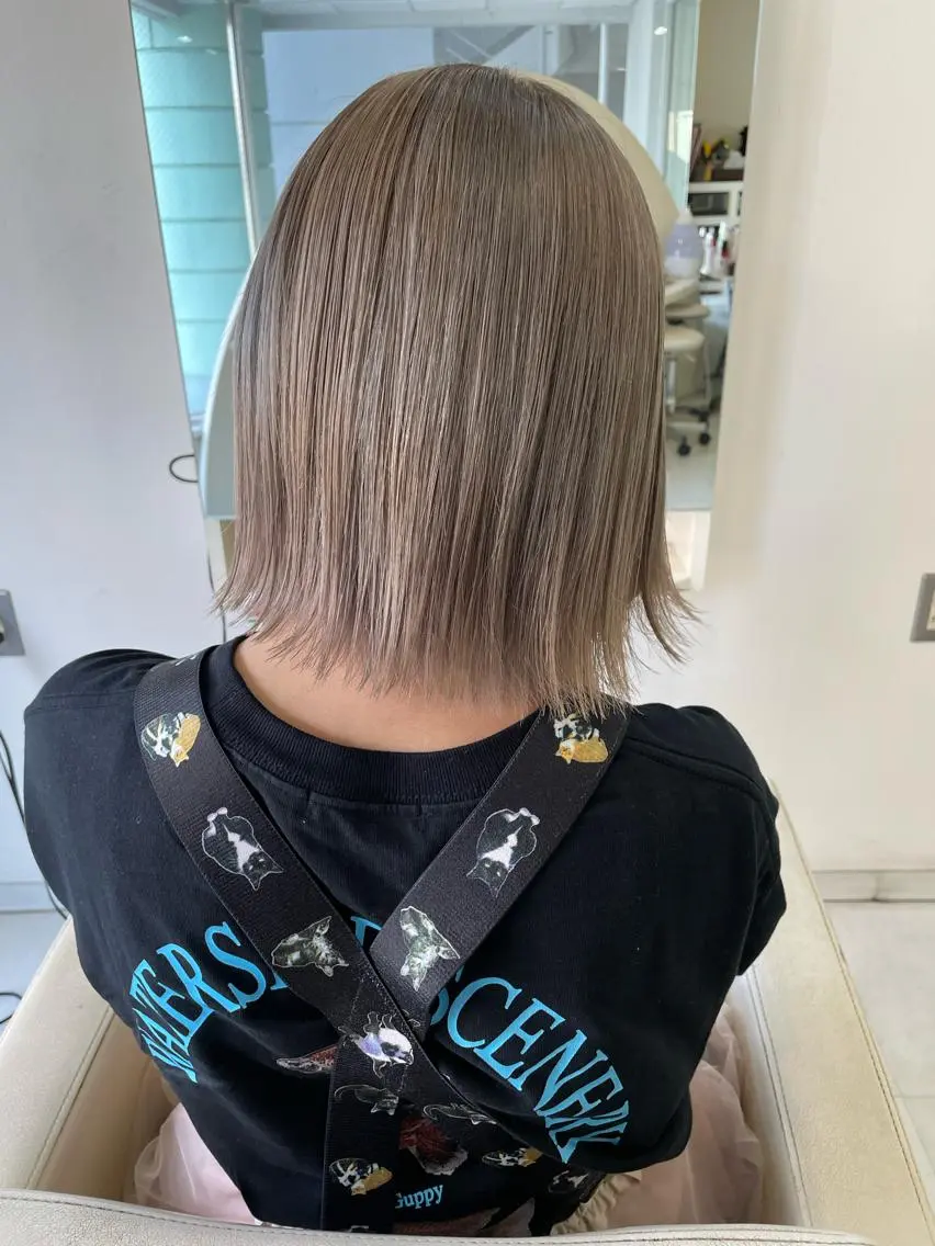 【ケアブリーチ】ダブルカラー🌸💖1stepトリートメント付き🏆🏵️¥13,200→¥12,100の写真
