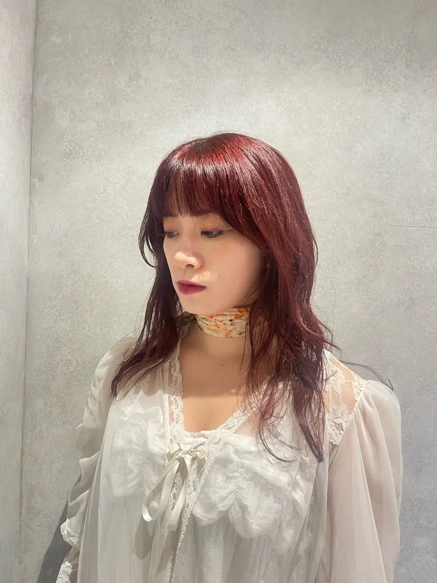 ロング カラー ブリーチ ブリーチなしカラー karin/ ボブ♡レイヤー♡のヘアスタイル
