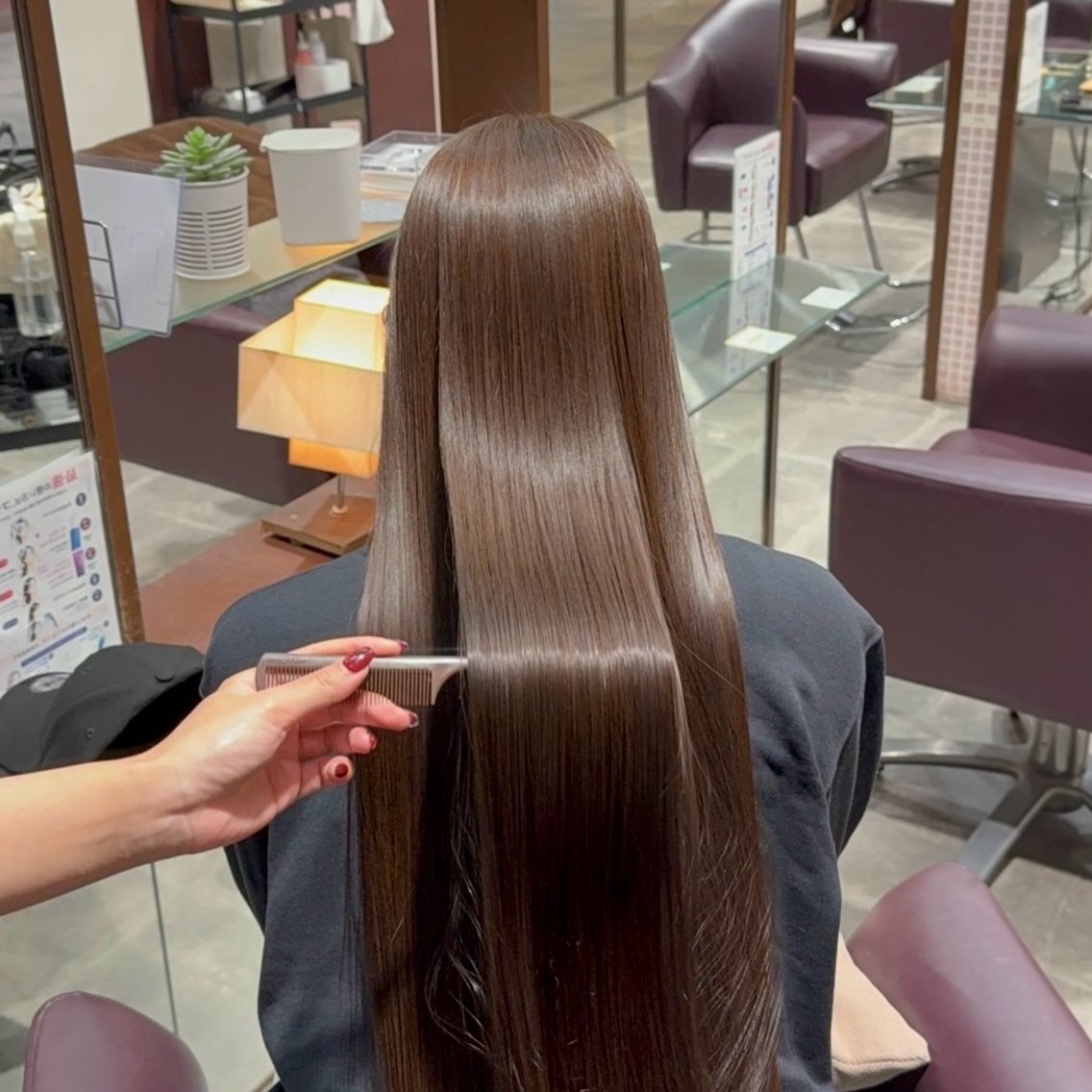 ロング カット ヘアカラー トリートメント 美容室La Bless/AIKAのヘアスタイル