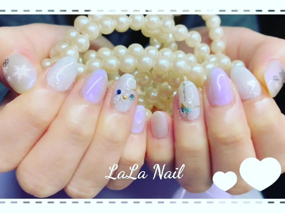 ネイル ピンク LaLa Nailのネイルデザイン