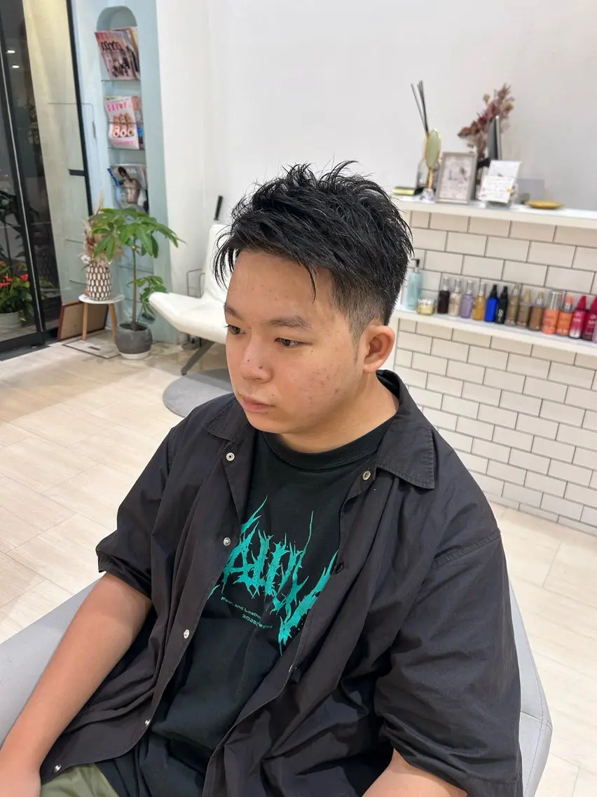 メンズ カット 堀 日次のヘアスタイル