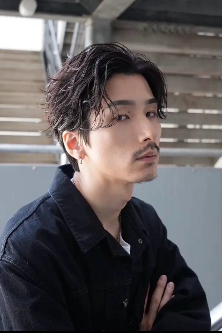 ショート パーマ メンズ メンズパーマ 似合わせパーマ🔥 河浪  大智のヘアスタイル