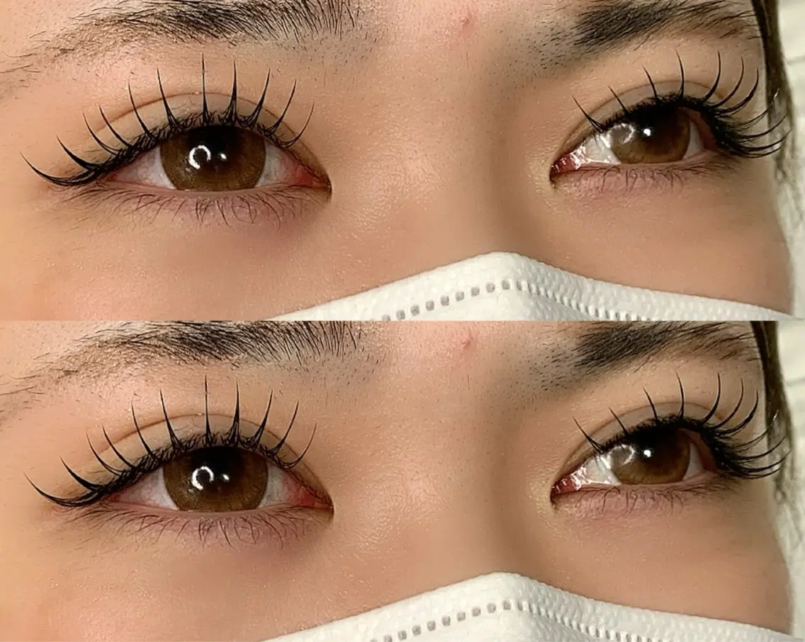 マツエク・マツパ フラットラッシュ Eyelash Salon IROのマツエク・マツパデザイン