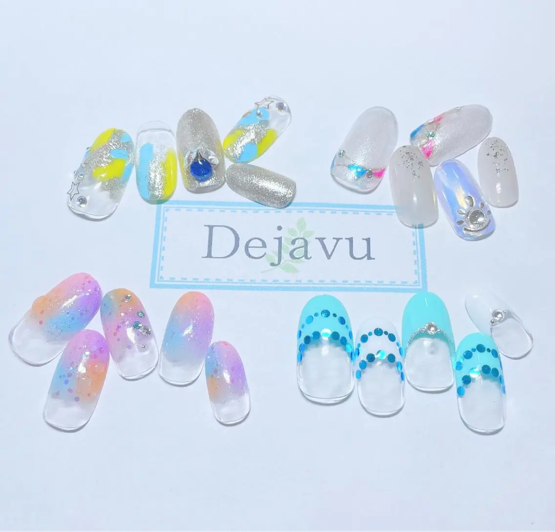 ネイル アートネイル ハンドネイル Nail salon Dejavu 🌿のネイルデザイン