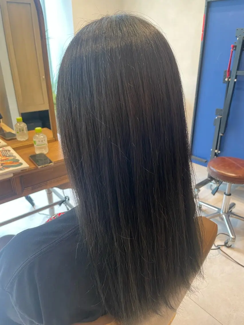 ロング カラー 透明感カラー Cloe中目黒店 さなのヘアスタイル