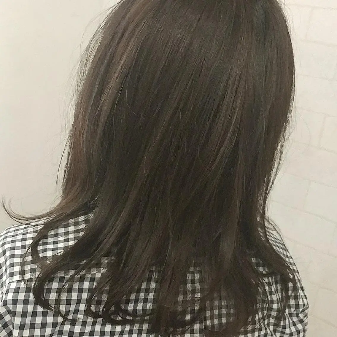 ミディアム カット ヘアカラー Cecilhair 店長松本のヘアスタイル