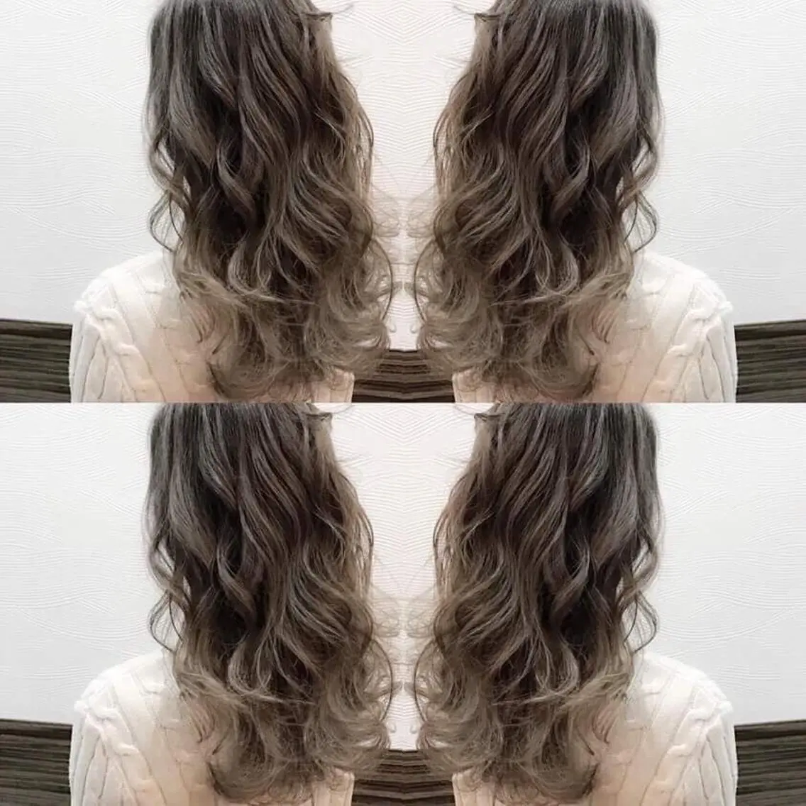 ロング カラー ✖️リーアキト LEEAKITO✖️のヘアスタイル