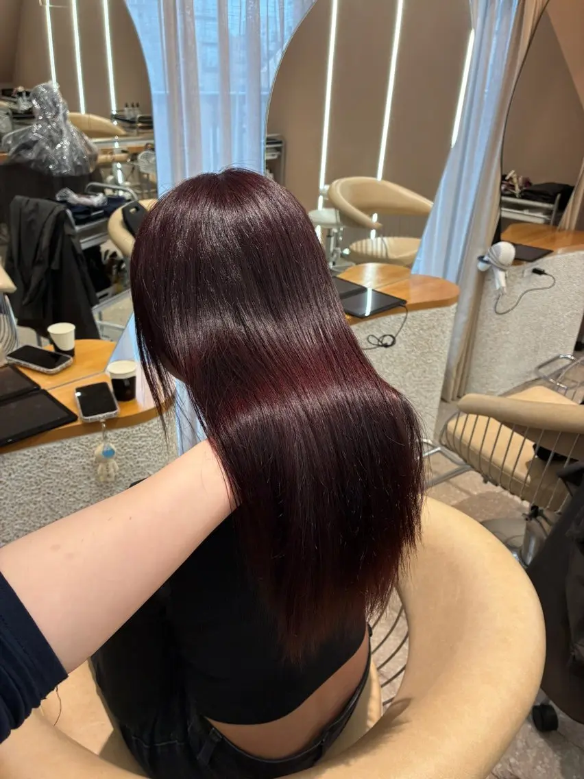 ロング 💖クボ モモ💖のヘアスタイル
