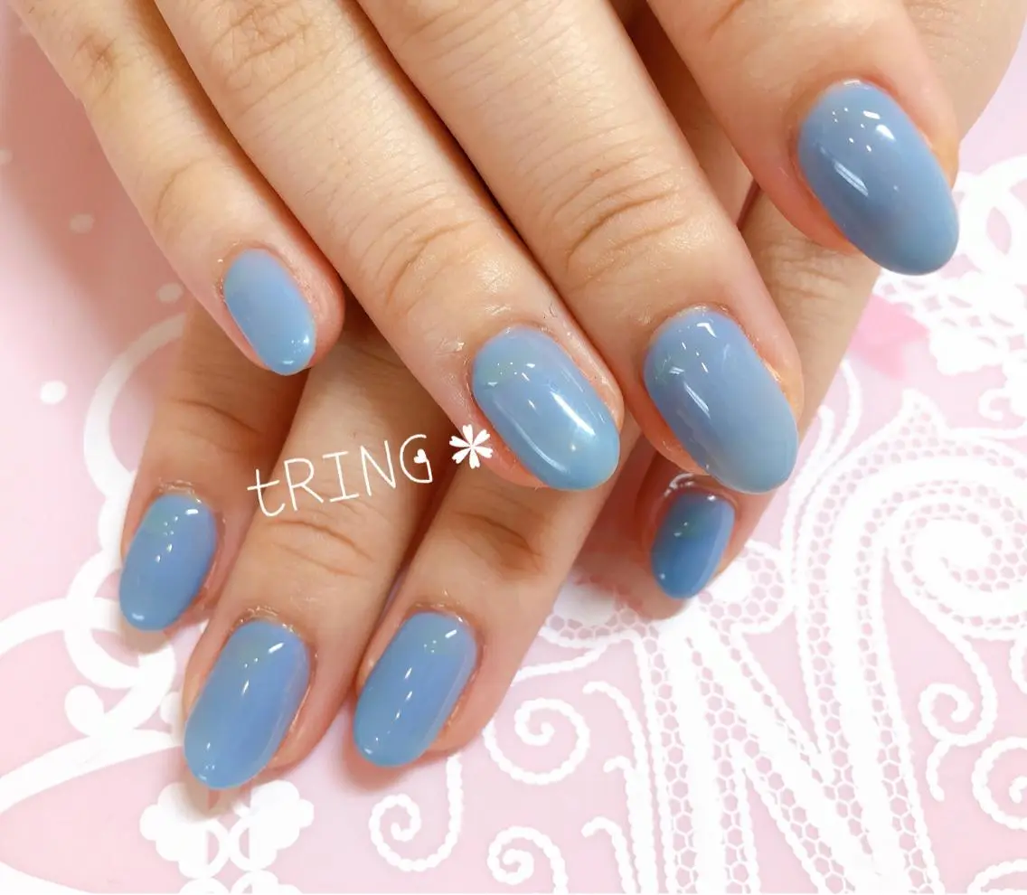 ネイル ハンドネイル tRING＊ しいの木台のネイルデザイン