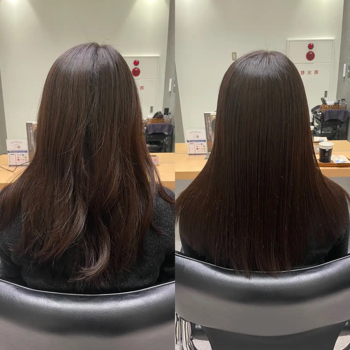セミロング 髪質改善 トリートメント カット トリートメント 髪質改善ヘアケア 艶髪特化/上田のヘアスタイル